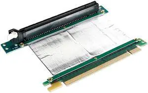 iStarUSA DD-766R-C5-02 PCIe x16 to PCIe x16 Reversed Riser Card with 5cm Ribbon Cable