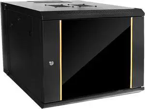 iStarUSA WMZ955-P2U 9U 550mm Depth Swing-out Wallmount Server Cabinet with 2U Cover Plate