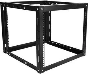 iStarUSA WOM980-P2U 9U 800mm Adjustable Wallmount Server Cabinet with 2U Cover Plate