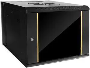 iStarUSA WMZ955-CM2U 9U 550mm Depth Swing-out Wallmount Server Cabinet with 2U Cable Management