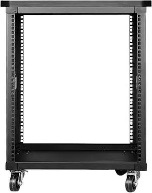 iStarUSA WD-1245-WT 12U 450mm Depth Simple Server Rack with Wood Top