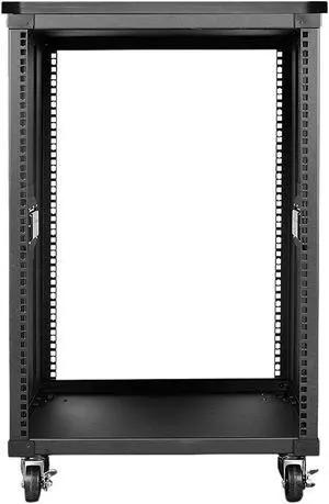 iStarUSA WD-1560-WT 15U 600mm Depth Simple Server Rack with Wood Top