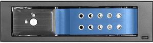 iStarUSA BPN-DE110HD-BLUE Trayless 5.25" to 3.5" 12Gb/s HDD Hot-swap Rack