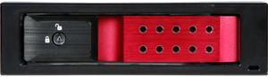 iStarUSA BPN-DE110HD-RED Trayless 5.25" to 3.5" 12Gb/s HDD Hot-swap Rack