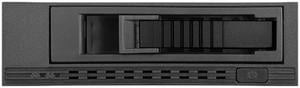 iStarUSA T-7M1HD-BLACK 5.25" to 3.5" 2.5" 12Gb/s HDD SSD Hot-swap Rack (Black Tray)
