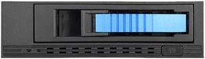 iStarUSA T-7M1HD-BLUE 5.25" to 3.5" 2.5" 12Gb/s HDD SSD Hot-swap Rack (Blue Tray)
