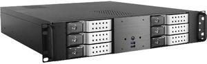 iStarUSA D-260HNSL-C246-1 2U Rackmount Server Barebone - Silver LGA 1151 Intel C246