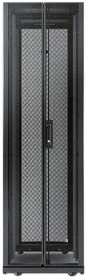 APC AR3810 42U NetShelter AV 600mm Wide x 825 Deep Enclosure with Sides and 10-32 Threaded Rails Black