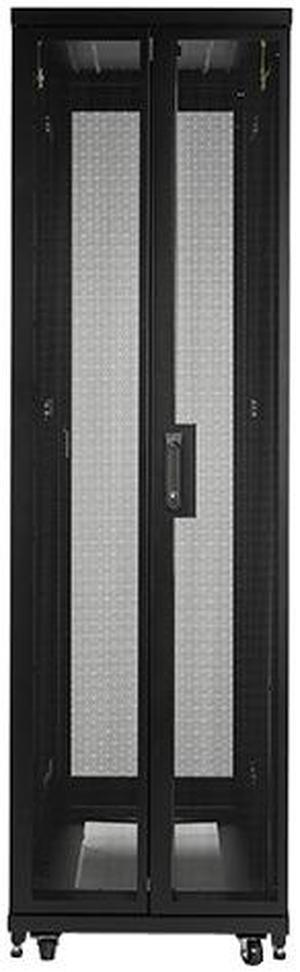 APC AR2400FP1 NetShelter SV 42U 600mm Wide x 1060mm Deep Enclosure with Sides, Black, Single Rack Unassembled