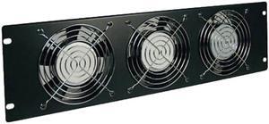 TRIPP LITE SRXFAN3U 3U Fan Panel, 230V (3 high-performance fans; 210 CFM; C14 inlet)