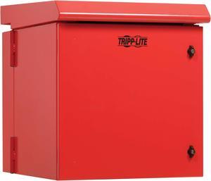 Tripp Lite SmartRack Industrial Wallmount Rack 12U Enclosure - 23IN Depth - NEMA 3R - Red  SRN3RR12US