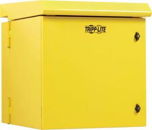 Tripp Lite SmartRack Industrial Wallmount Rack 12U Enclosure - 12IN Deep - NEMA 3R - Yellow  SRN3RY12US