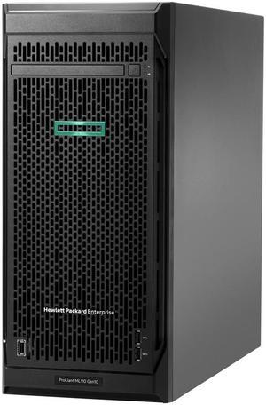 HPE ProLiant ML110 G10 4.5U Tower Server - 1 x Intel Xeon Silver 4210R 2.40 GHz - 16 GB RAM - Serial ATA/600, 12Gb/s SAS Controller P21449-001