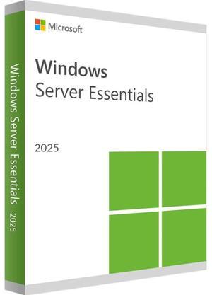 HPE Microsoft Windows Server 2025 Essentials - License - 10 Core  P77103-DN1 - OEM