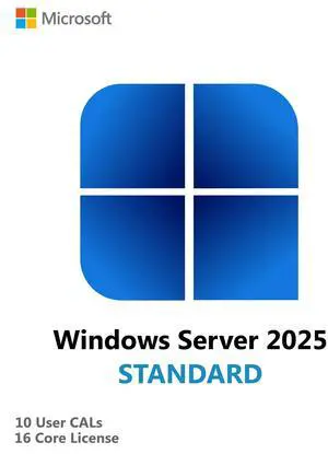 HPE Microsoft Windows Server 2025 - License To Use (LTU) - 10 User CAL   P77114-B21 - OEM