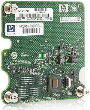HP 445978-B21 NC360m Dual Port 1GbE BL-c Adapter