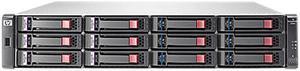 HP P2000 G3 AW593B RAID 0/1/3/5/6/10/50 12 3.5" Drive Bays 6 Gb/sec SAS (4) Ports per controller MSA Dual Controller LFF Modular Smart Array System