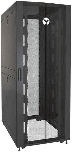 Vertiv™ VR Rack - 42U with Shock Packaging - 42U, 2000mm (H), 800mm (W), 1200mm (D)