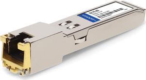 Cisco® GLC-TE Compatible TAA 10/100/1000Base-TX SFP Transceiver (Copper, 100m, RJ-45, -40 to 85C)