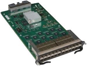 Brocade SX-FI-24HF Third-generation 24-port 100/1000 SFP-based fiber Ethernet module with hardware support for MACsec