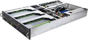 Asrock Rack 2U4G-ROME/2T 2U Rackmount GPU Barebone AMD SP3 LGA4094 EPYC 7002/7001 series 4 GPU 10G base-T