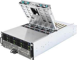 ASRock Rack 4U10G-ICX2/2T 4U Rackmount Server Barebone 1+1 Socket P+ (LGA 4189) DDR4 3200