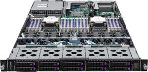 ASRock Rack 1U10E-ROME/2T Single Socket SP3/ DDR4/ 1U Rackmount Server Barebone System