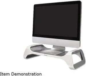 Fellowes 9311101 - Monitor Riser, 8.8 x 20 x 4.8, White/Gray