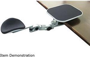 Ergoguys EG-ErgoArm Ergonomic Adjustable Computer Armrest with Mouse Pad - Silver