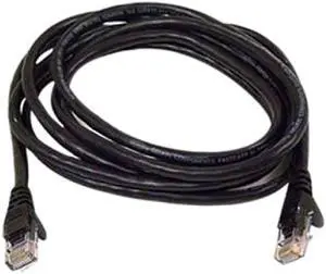 Belkin A3L980-05-BLK Cat.6 UTP Patch Network Cable 5 ft Black