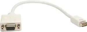 MINI DVI TO VGA ADAPTER CONVERTER VIDEO CABLE FOR MACBOOKS / IMACS M/F
