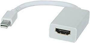 Addon 8In Mini-Displayport Male To Hdmi Female White Adapter Cable