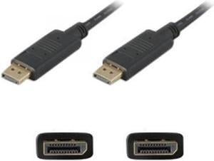 AddOn DISPLAYPORT6F AddOn 1.82m (6.00ft) DisplayPort Male to Male Black Cable - 100% compatible with select devices.