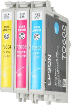 EPSON 60 (T060520) Ink Cartridge, Multi-pack (Cyan, Magenta, Yellow) EPSON 60 (T060520) Ink Cartridge, Multi-pack (Cyan, Magenta, Yellow)