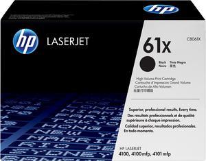 HP 61X High Yield LaserJet Toner Cartridge - Black
