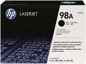 HP 98A Black LaserJet Toner Cartridge (92298A)