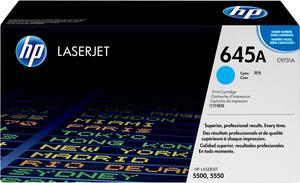 HP 645A LaserJet Toner Cartridge - Cyan