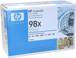 HP 92298X Cartridge for HP LaserJet 4, 4 Plus, 4M, 4M Plus, 5, 5M, 5N Printers Black