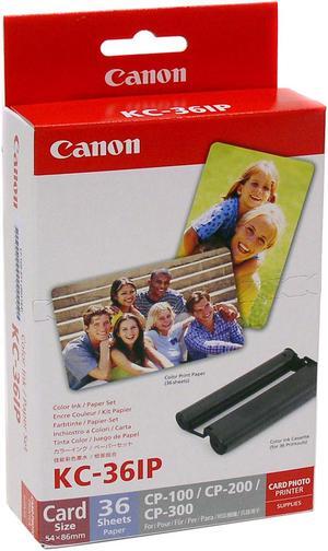 Canon KC-36IP Ink Cartridge - Combo Pack - Color/Paper