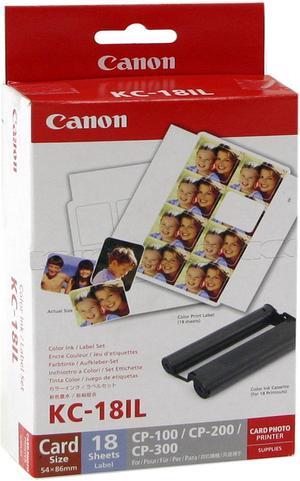 Canon KC-18IL Ink Cartridge - Combo Pack - Color/Paper