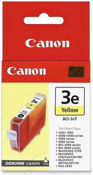 Canon BCI-3E (4482A003) Ink Tank Yellow