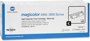 KONICA MINOLTA 1710587-004 Toner Cartridge for magicolor 2400 Series Black
