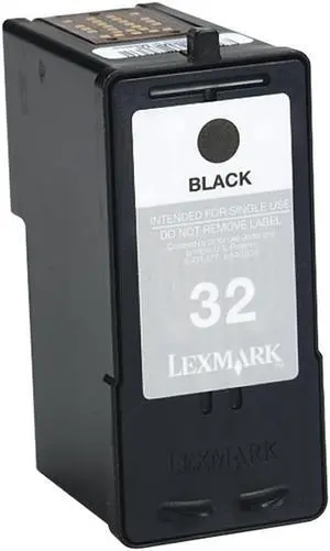 LEXMARK #32twinpack(18C0533) InkJet Print Cartridge #32 Twin Pack Black LEXMARK #32twinpack(18C0533) InkJet Print Cartridge #32 Twin Pack Black