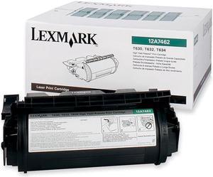 Lexmark 12A7462 High Yield Return Program Toner Cartridge - Black