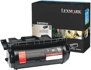 Lexmark 64035HA High Yield Toner Cartridge - Black