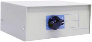 GENERIC 40H1-26602 2-Port Rotary KVM Switch