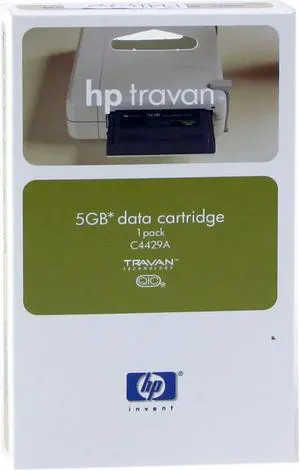 HP C4429A 2.5/5.0GB Travan Tape Media 1 Pack
