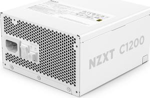 NZXT ATX 3.1 1200 Watt 80 Plus Gold Fully Modular Low-Noise Power Supply - White - PA-2G2BW-US