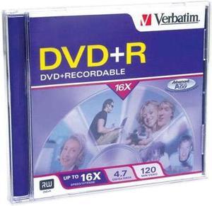 Verbatim 4.7GB 16X DVD+R Single Media Model 94916