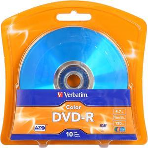 Verbatim 4.7GB 16X DVD+R 10 Packs Disc Model 97513